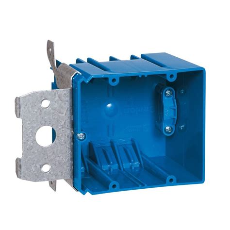 home depot electrical receptical box metal single gang|2 gang electrical box dimensions.